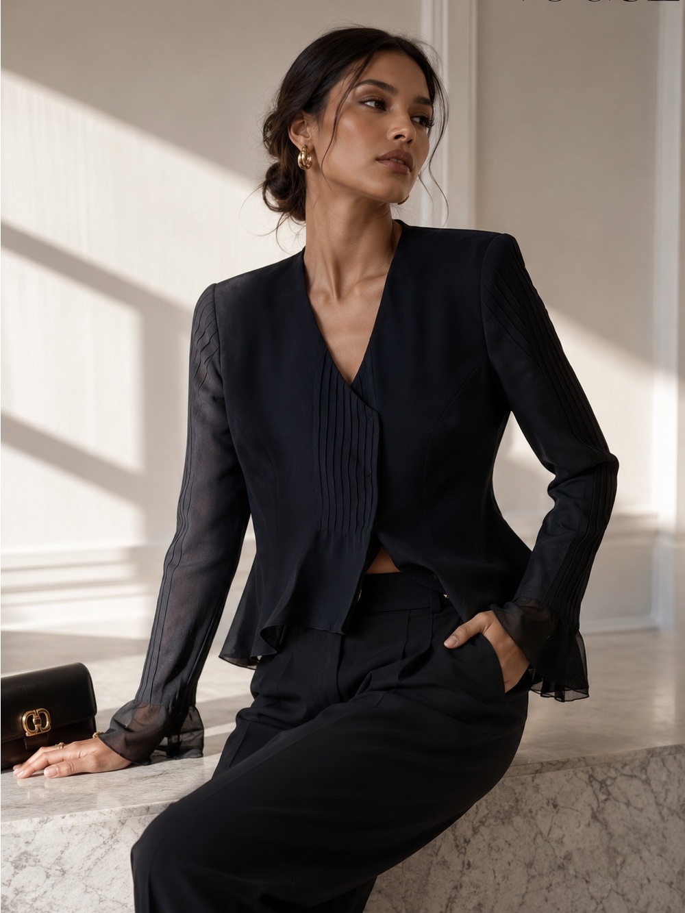 Armani Collezioni Black Blazer